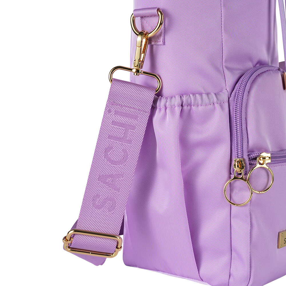 Sachi Orchid Deluxe Crossbody Insulated Bottle Bag w/ Adjustable Strap — image 5