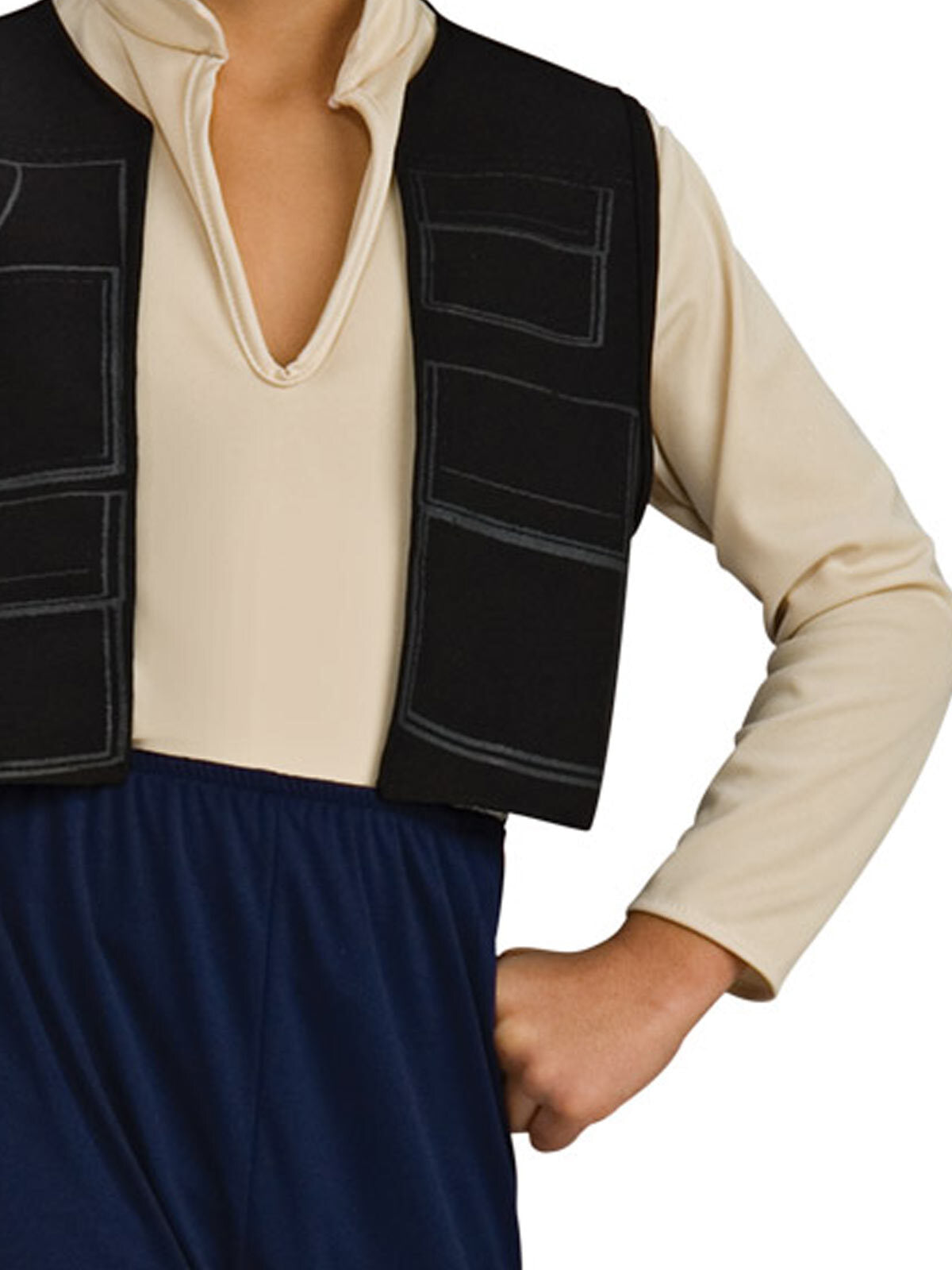 Star Wars Han Solo Deluxe Boys Dress Up Costume Size M — image 2