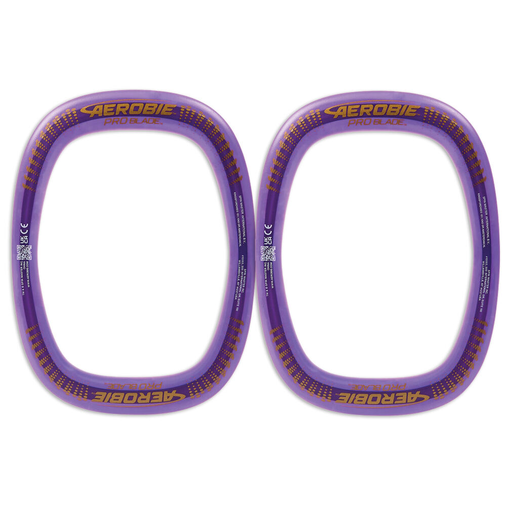 Aerobie Outdoor Easy Throwing Pro Blade Stable Flying Toy Assorted (2 Pack)