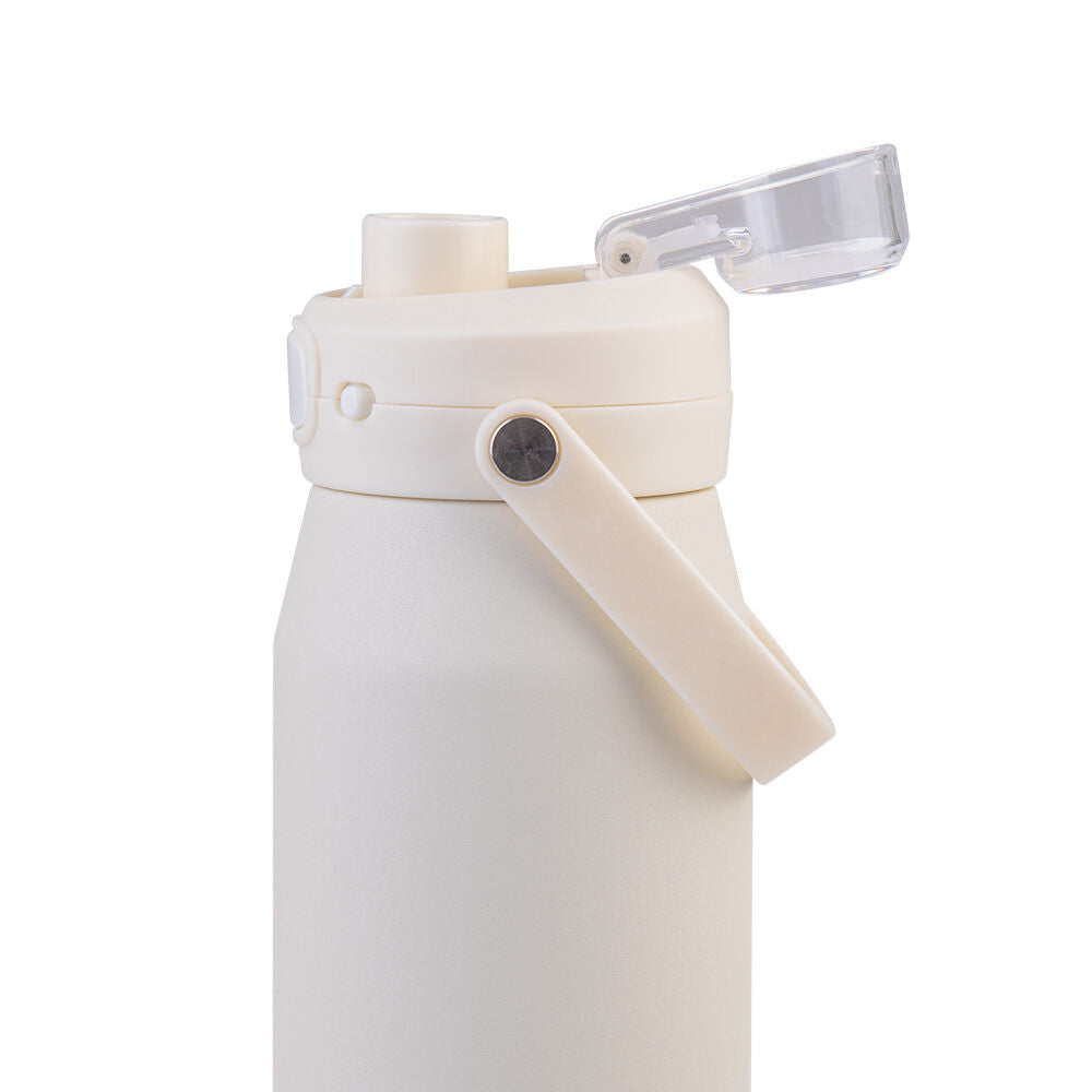 Oasis 750ml Alabaster Ceramic Stainless Steel Insulated Capri Drink Bottle — image 3