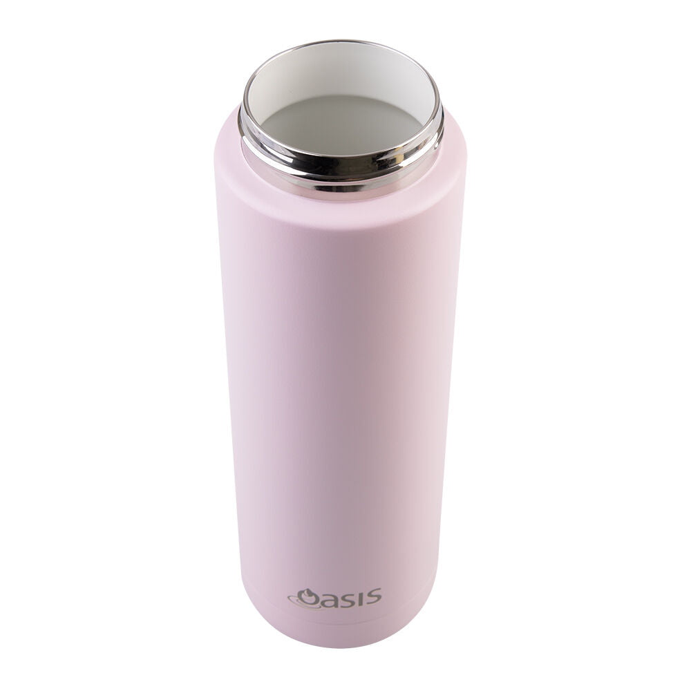 Oasis 700ml Pink Lemonade Ceramic Lined Stainless Steel Moda Drink Bottle — image 4