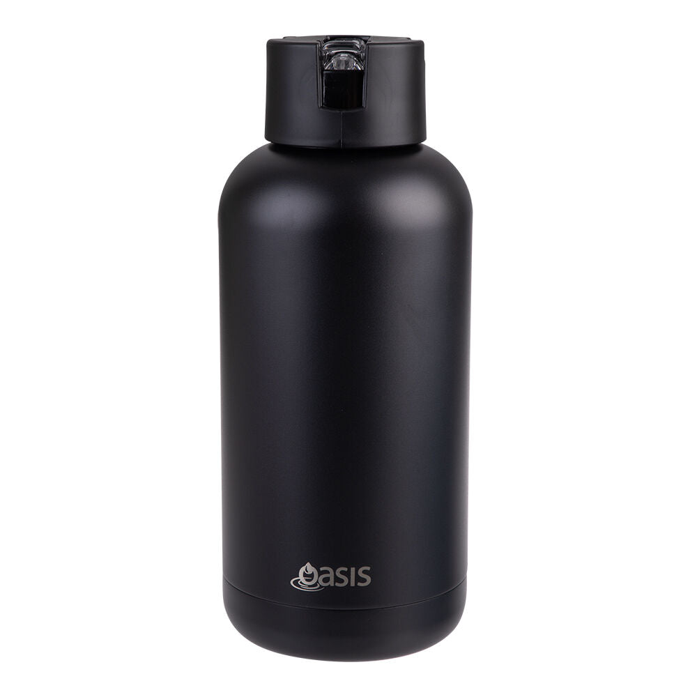 Oasis 1.5L Black Ceramic Lined Stainless Steel Insulated Moda Drink Bottle — image 5