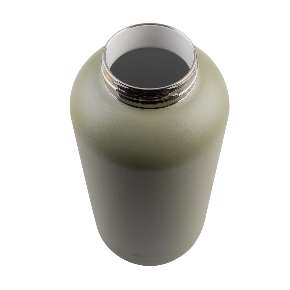 Oasis 1.5L Olive Green Ceramic Lined Stainless Steel Insulated Moda Drink Bottle