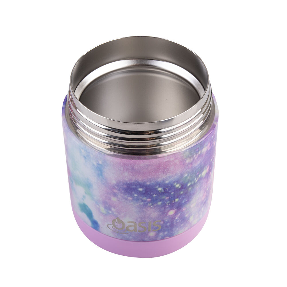 Oasis 300ml Galaxy Stainless Steel Insulated Kids Food Flask Double Wall — image 3