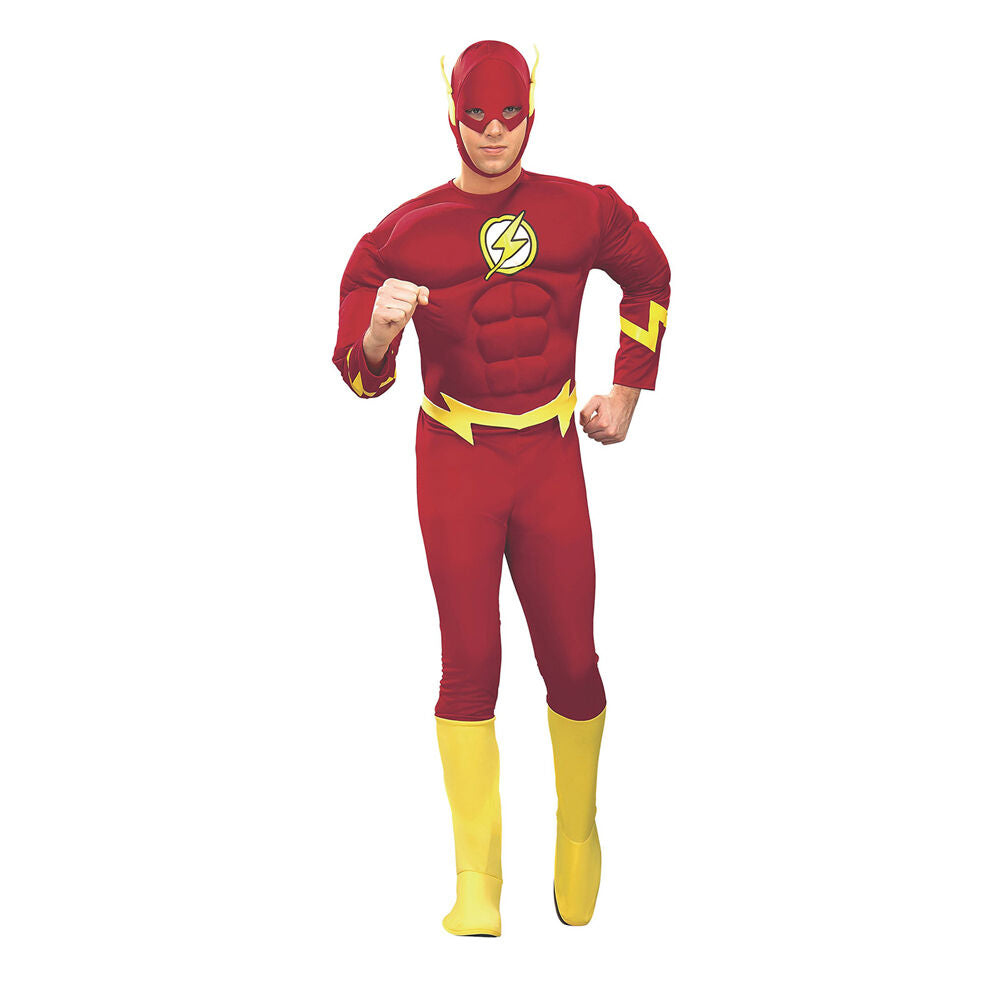 DC Comics The Flash Comic Book Mens Dress Up Character Theme Costume Size M