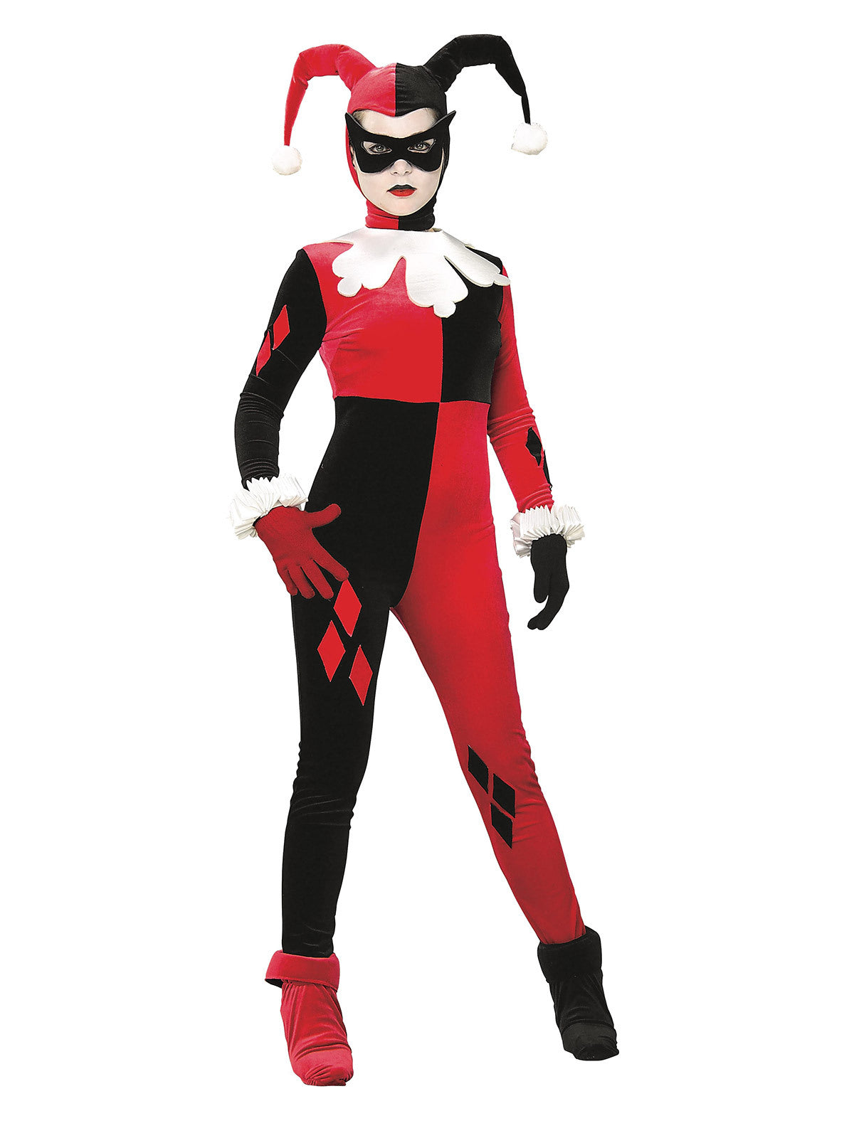 DC Comics Harley Quinn Comic Book Womens/Ladies Dress Up Party Costume — M