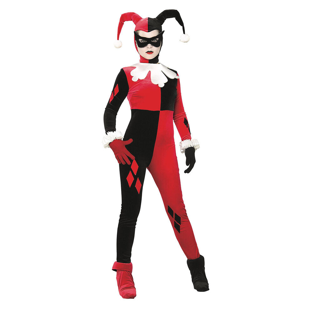 DC Comics Harley Quinn Comic Book Womens/Ladies Dress Up Party Costume — S