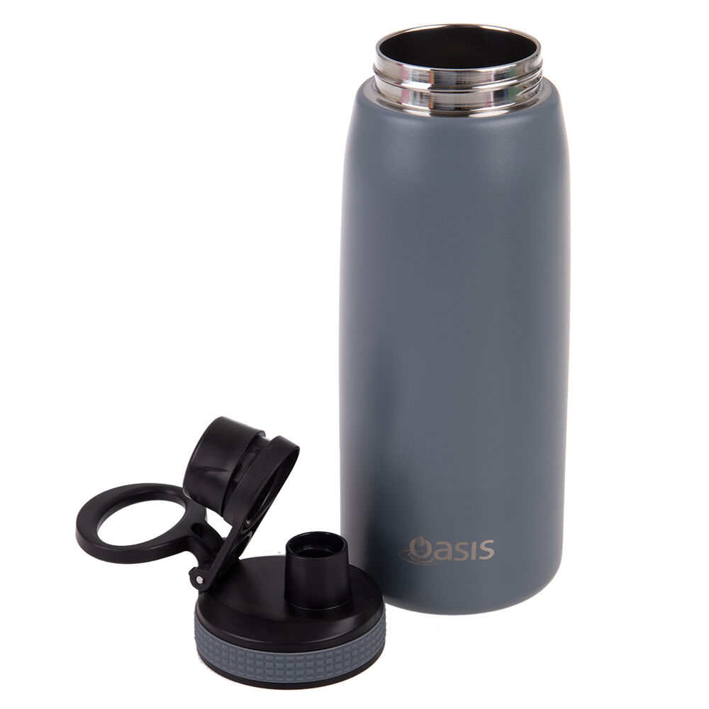Oasis Insulated Sports Bottle With Screw Cap 780ml Steel — image 2