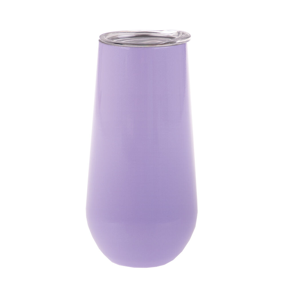 Oasis 180ml Lilac Stainless Steel Insulated Champagne Flute Double Walled