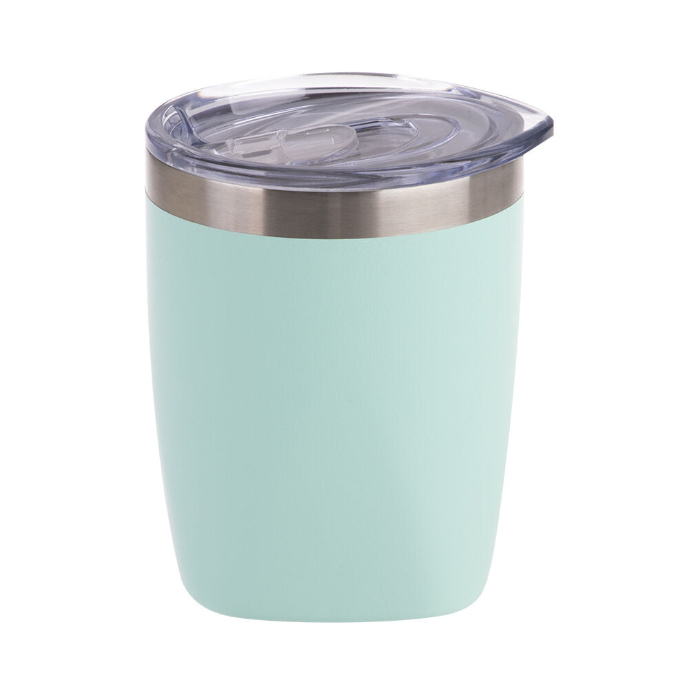 Oasis 300ml Matte Mint Stainless Steel Double Wall Insulated Old Fashion Tumbler