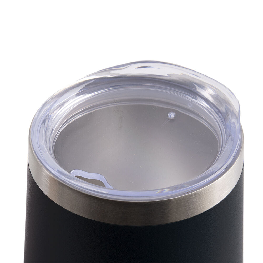 Oasis 330ml Matte Onyx Stainless Steel Insulated Wine Tumbler Double Walled — image 2