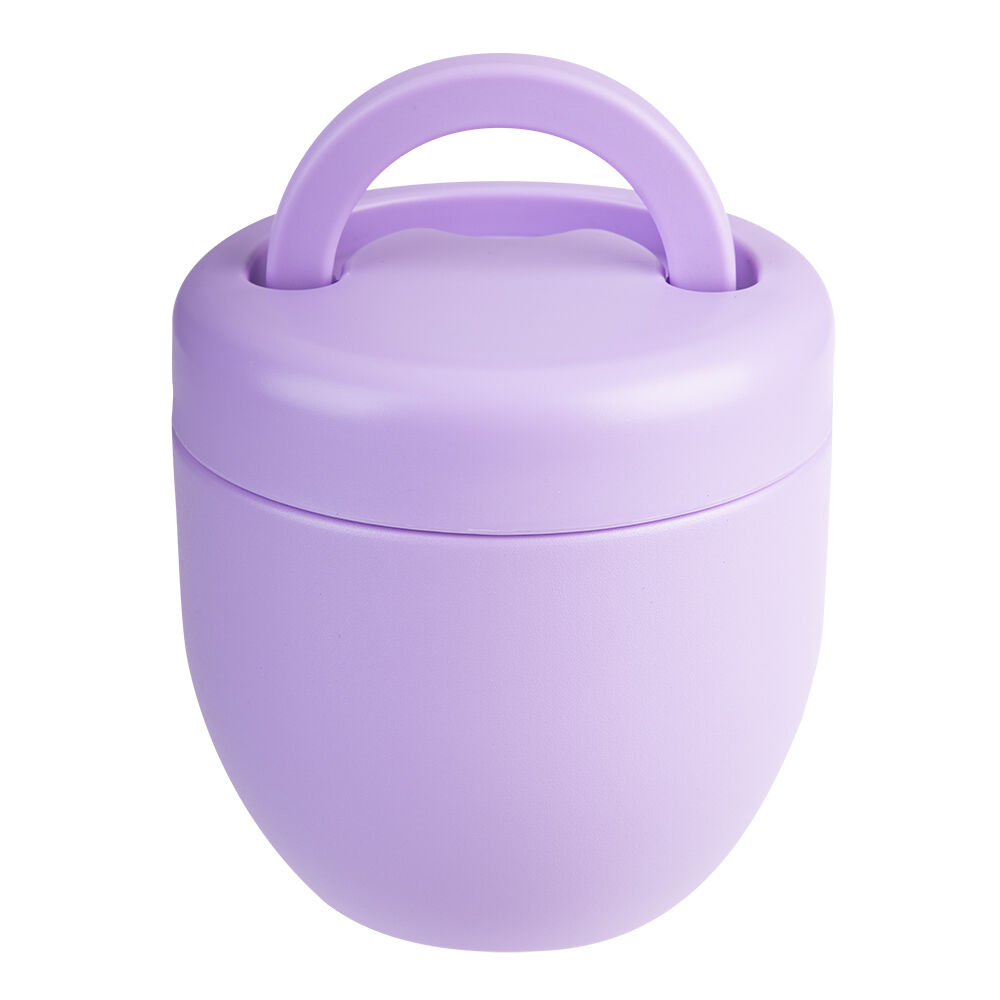 Oasis 470ml Lavender Stainless Steel Insulated Food Pod Double Walled — image 3