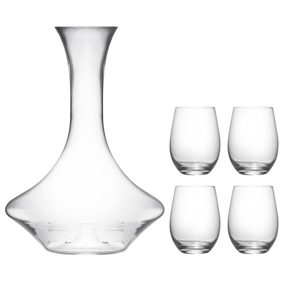 897958-5pc-tempa-quinn-modello-wine-crystal-glass-decanter-stemware-set
