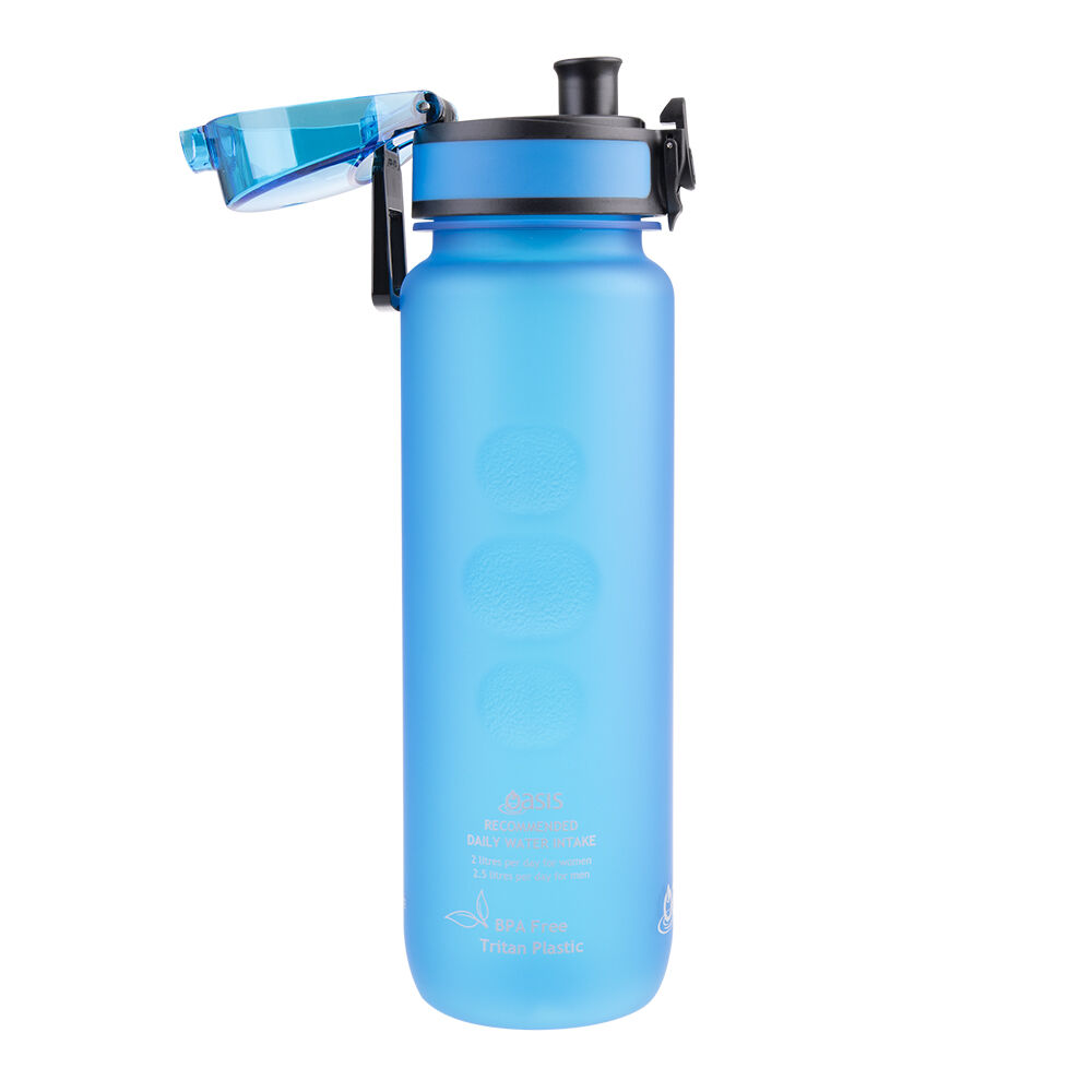 Oasis 550ml Blue Tritan Ergonomic Leak-Proof Sports Water Drink Bottle — image 4