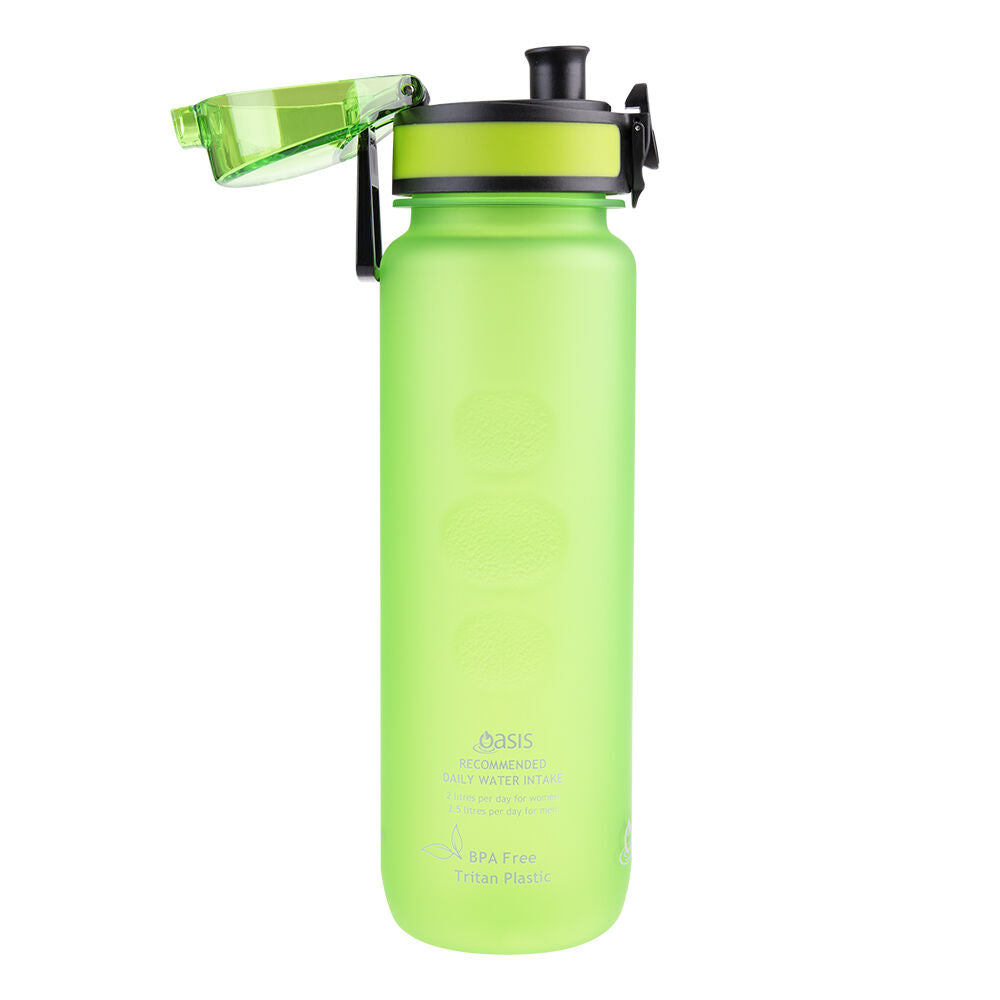 Oasis Tritan Ergonomic Leak-Proof Sports Water Drink Bottle 550ml Green (2 Pack) — image 5