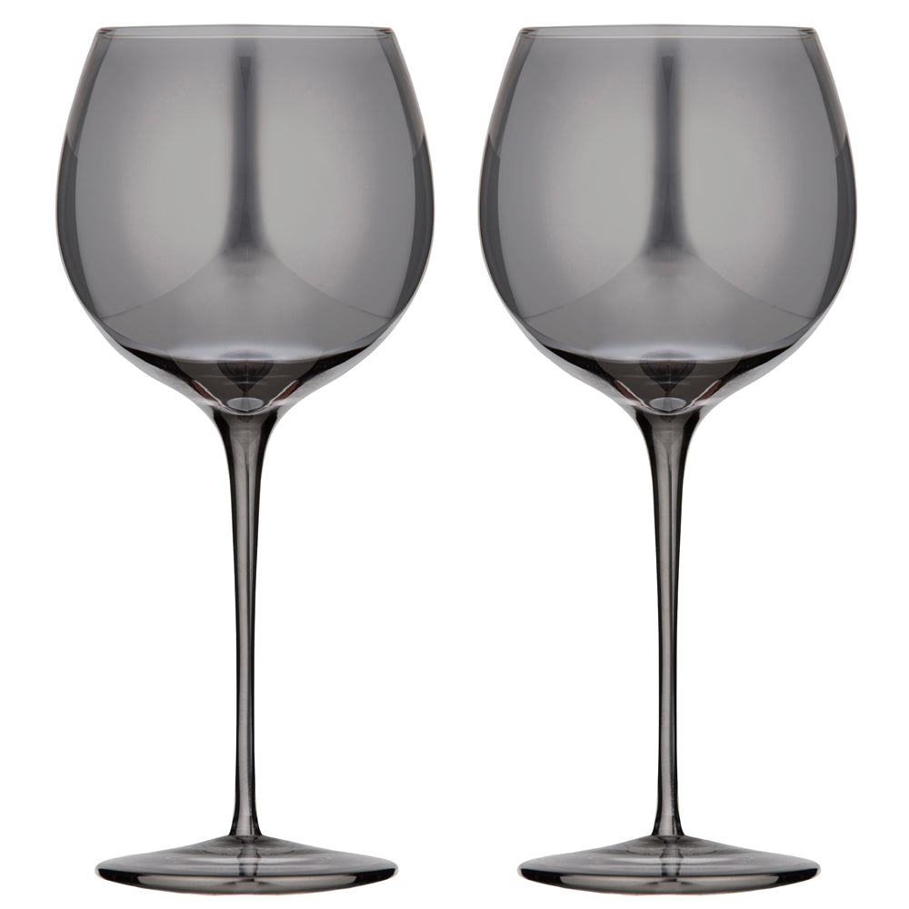 Tempa Verity Gin/Tonic Drink Crystal Glass Home/Barware Premium Set Smoke (2 Pieces)