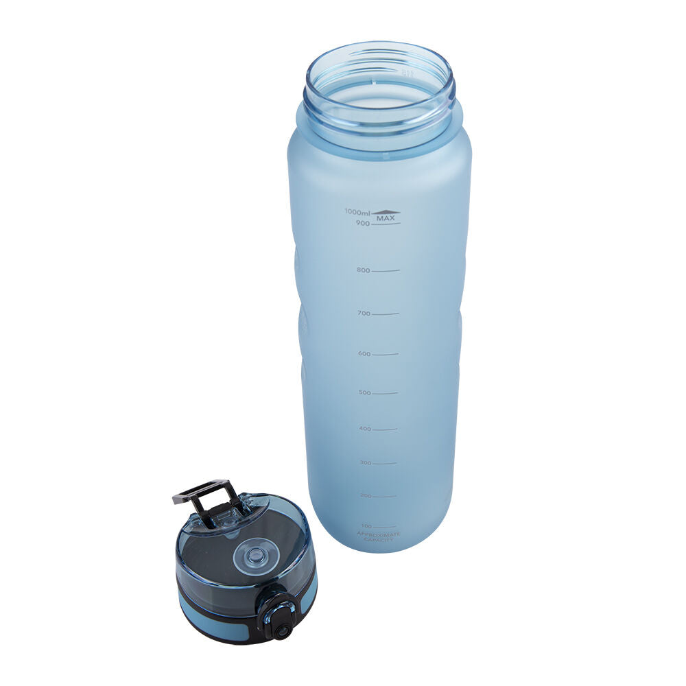 Oasis 1L Glacier Blue Tritan Ergonomic Textured Sports Water Drinking Bottle — image 7