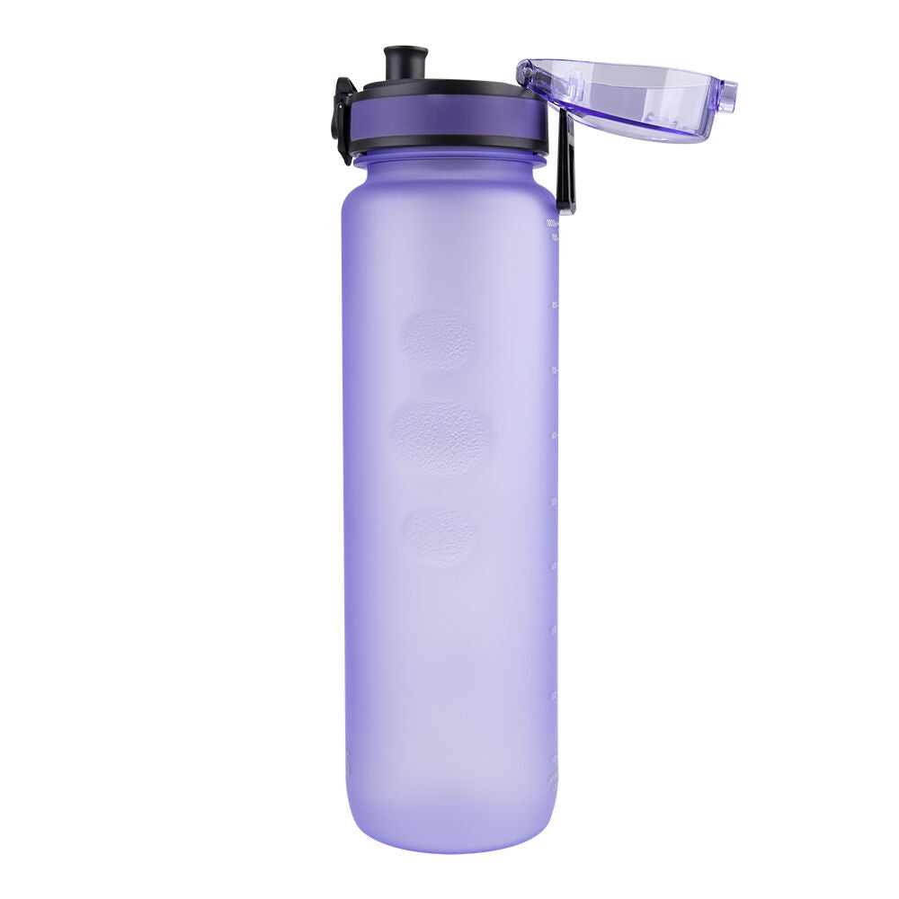 Oasis 1L Lilac Tritan Ergonomic Textured Sports Water Drinking Bottle — image 2