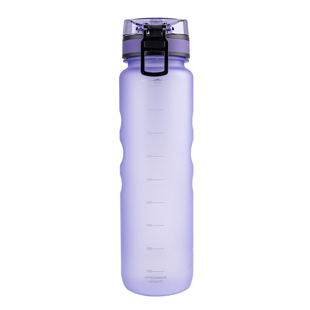 Oasis 1L Lilac Tritan Ergonomic Textured Sports Water Drinking Bottle — image 3