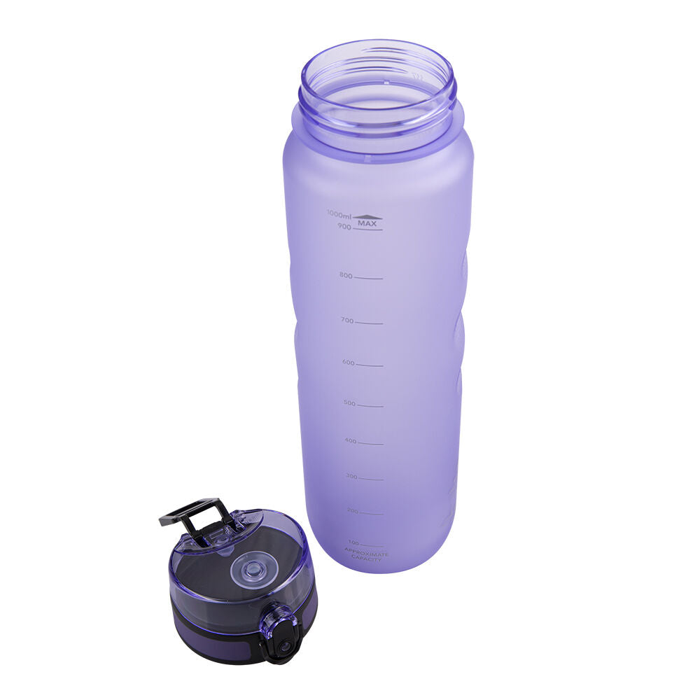 Oasis 1L Lilac Tritan Ergonomic Textured Sports Water Drinking Bottle — image 6