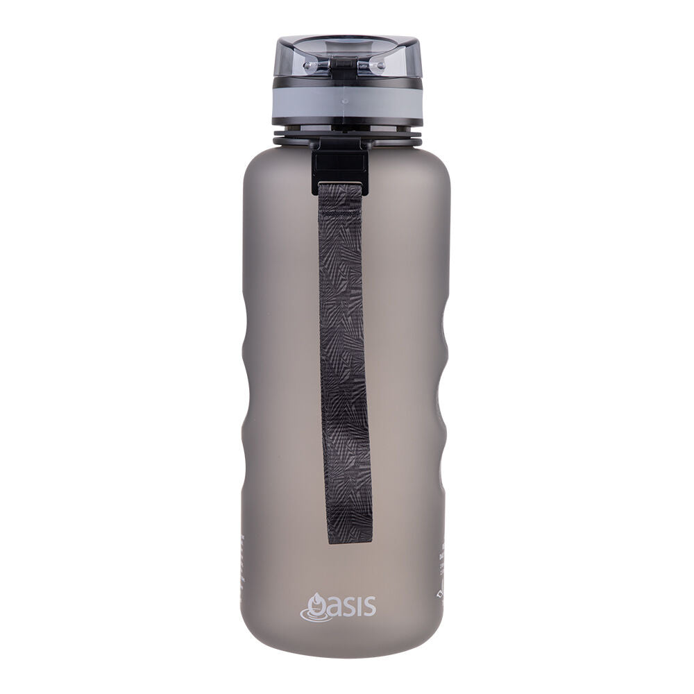 Oasis 1.5L Graphite Tritan Motivational Sports Water Drinking Bottle — image 2