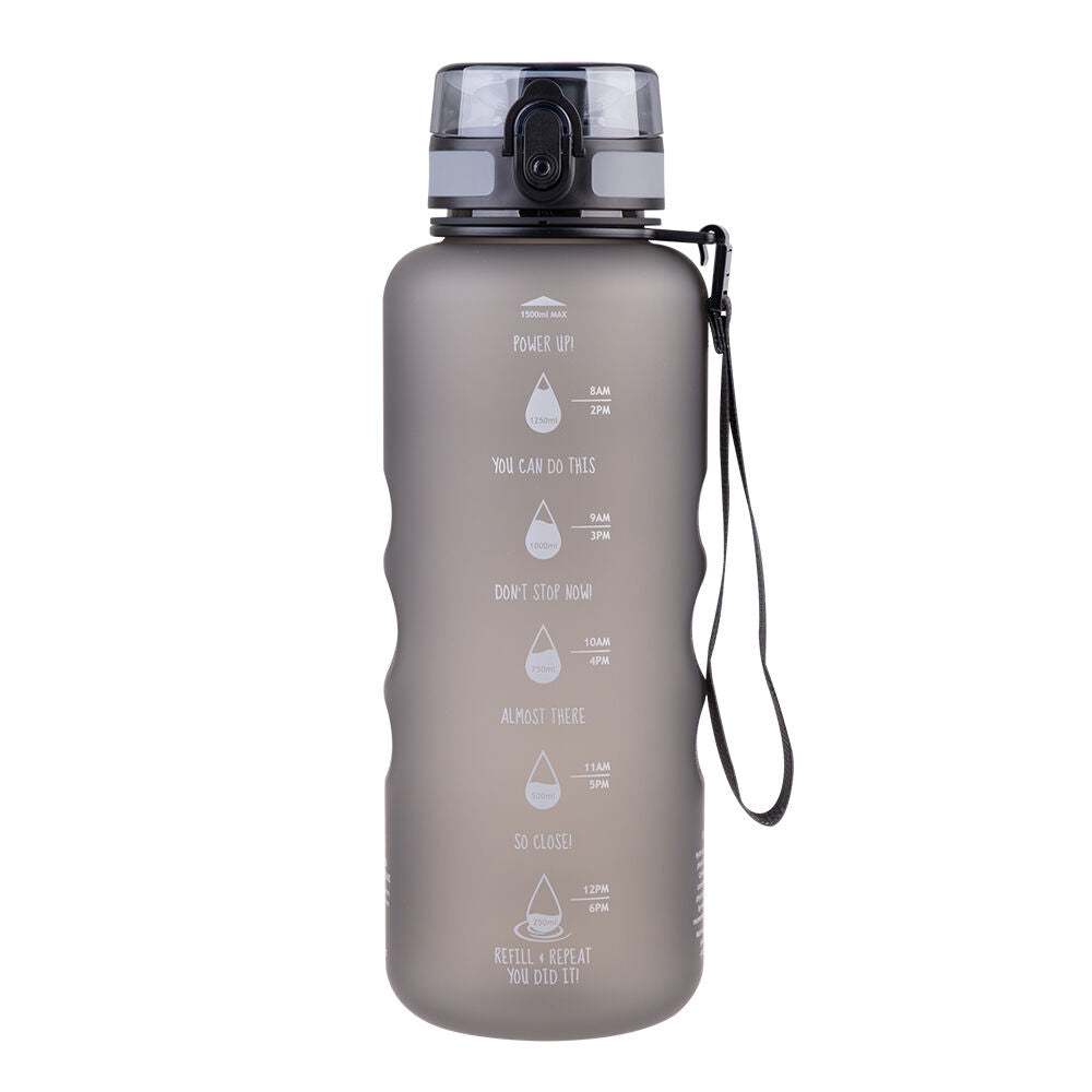 Oasis 1.5L Graphite Tritan Motivational Sports Water Drinking Bottle — image 7