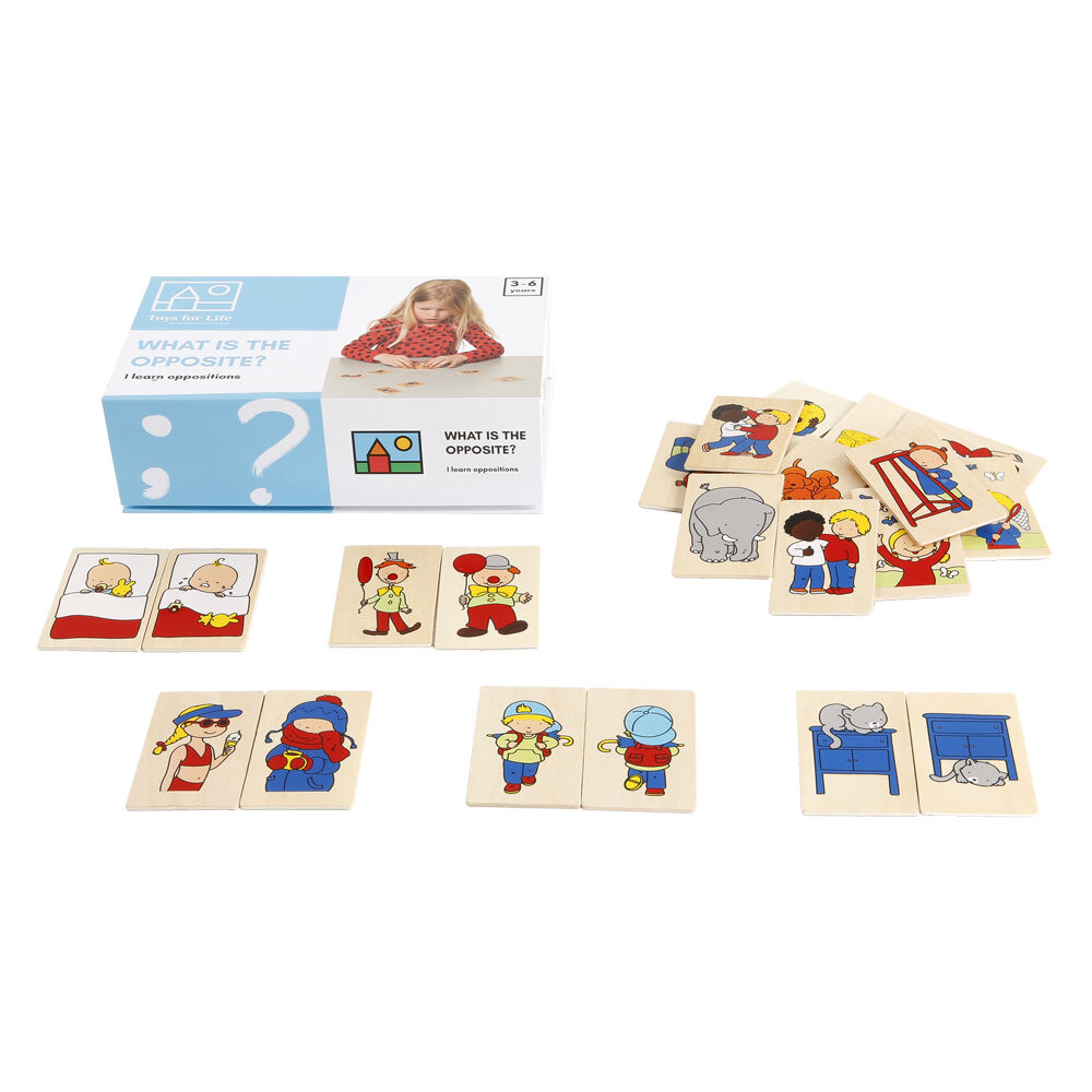 TFL What is the Opposite? Matching Game Educational Toy Kids/Children - 3y+ (24 Pieces)