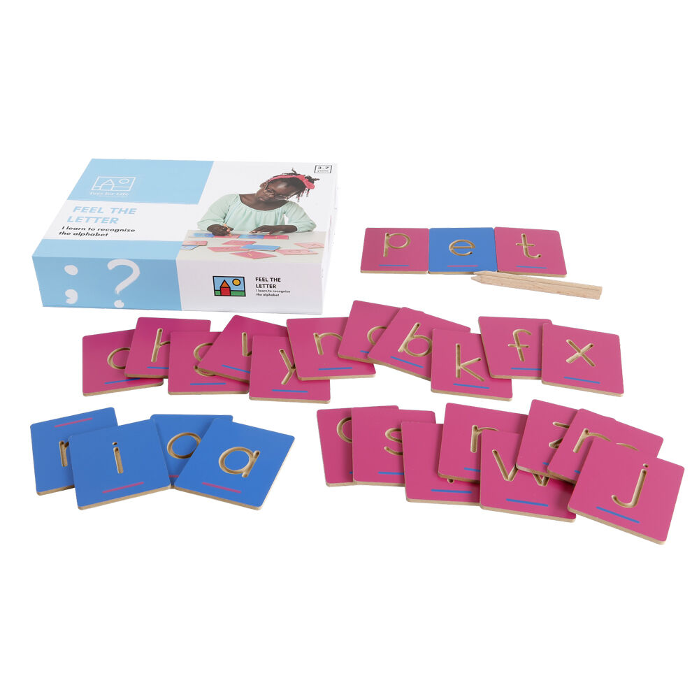 TFL Feel the Letter Writing Educational Toy Recognition Children/Kids - 3y+