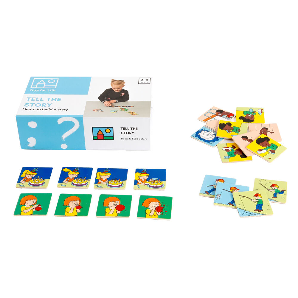 TFL Tell the Story Storytelling Educational Toy Kids/Children - 3y+ (20 Pieces)