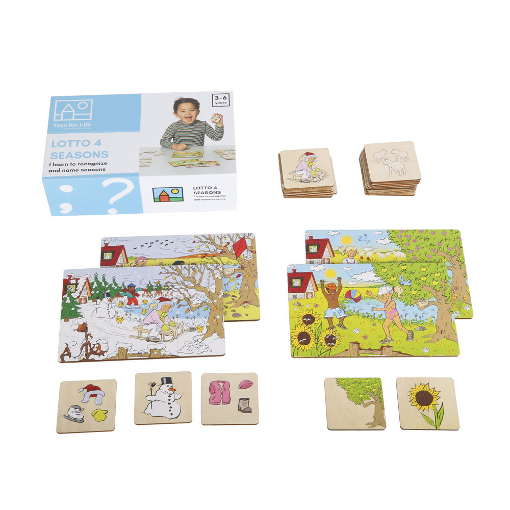 TFL Lotto 4 Seasons Seasonal Education Educational Toy Kids/Children - 3y+ (24 Pieces)
