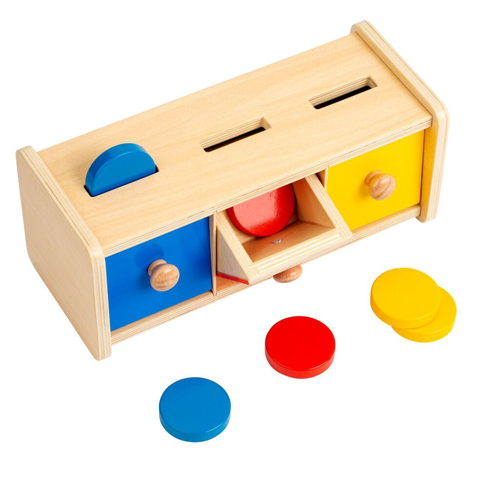 Educo Place the Disc Peek-a-boo Effect Developmental Toy Children/Kids - 0-3y