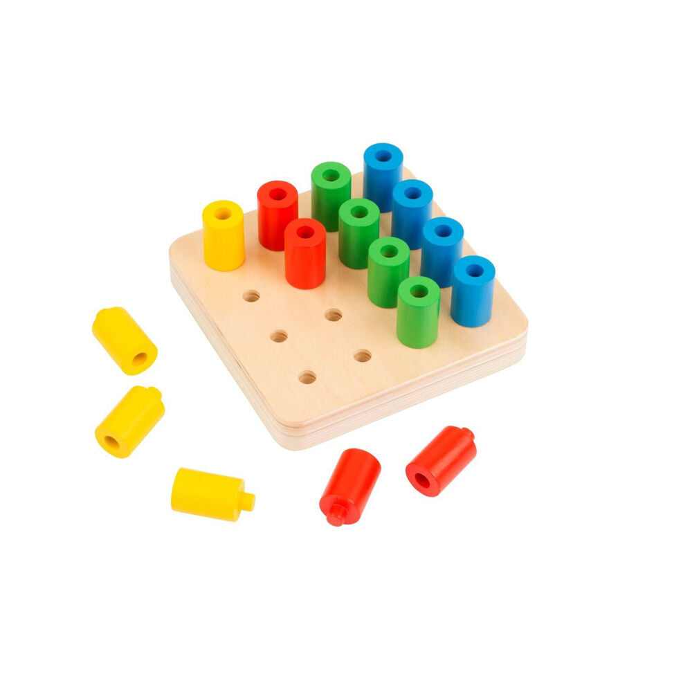 Educo Place the Cylinder Educational Toy Pegging Board Children/Kids - 3y+