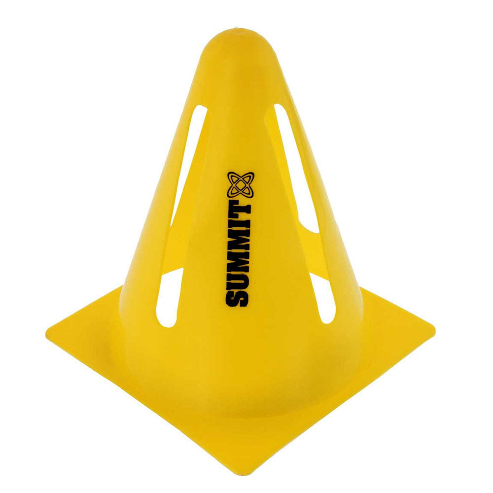 Summit Global Summit Flexi Cones Soccer/Rugby/Fitness/Exercise/Sports/Training Cone Yellow (15 Pack) — image 2