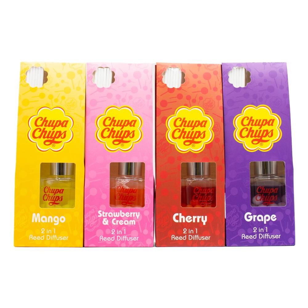 Chupa Chups 30ml 2in1 Candy-Scented Reed Diffuser Home Fragrance Assorted (6 Pack) — image 3