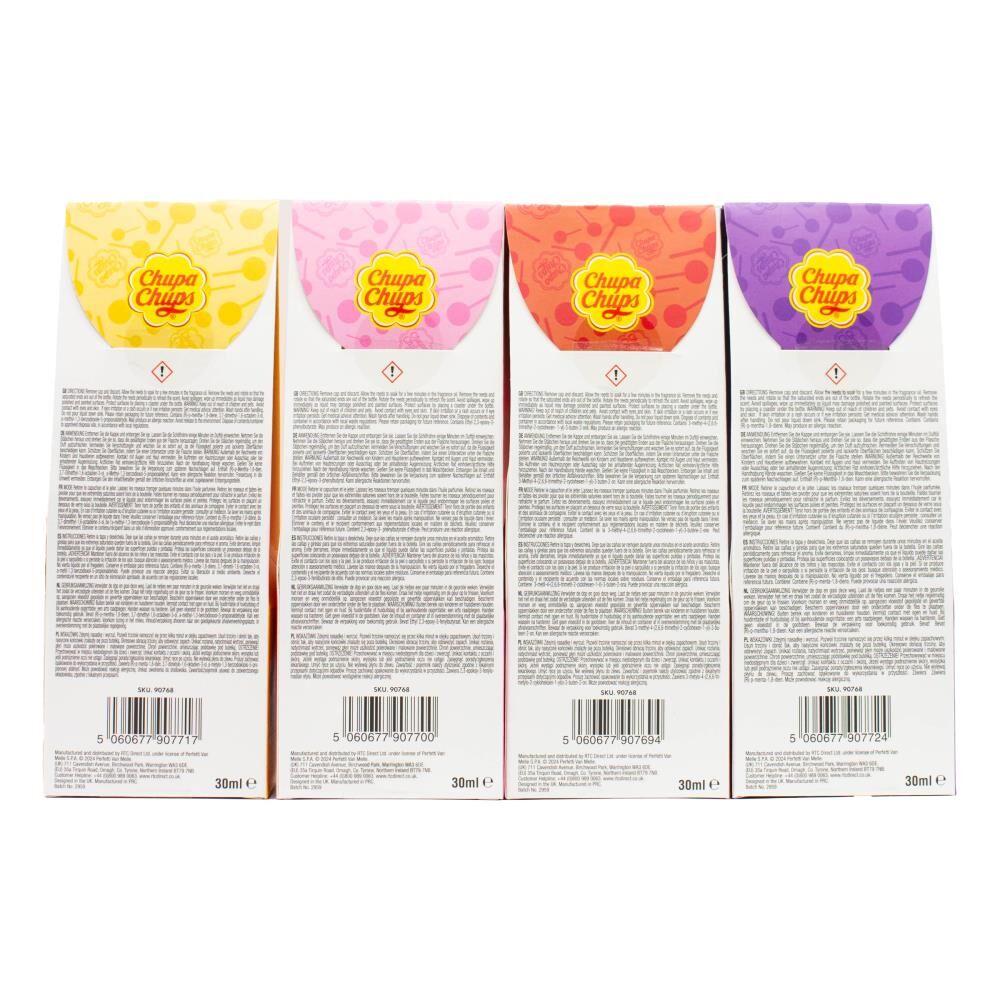 Chupa Chups 30ml 2in1 Candy-Scented Reed Diffuser Home Fragrance Assorted (6 Pack) — image 4
