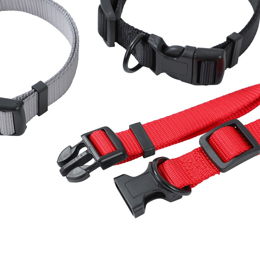 Paws and Claws Paws & Claws Essentials Adjustable Pet Medium Dog Secure Neck Collar Assorted — image 2