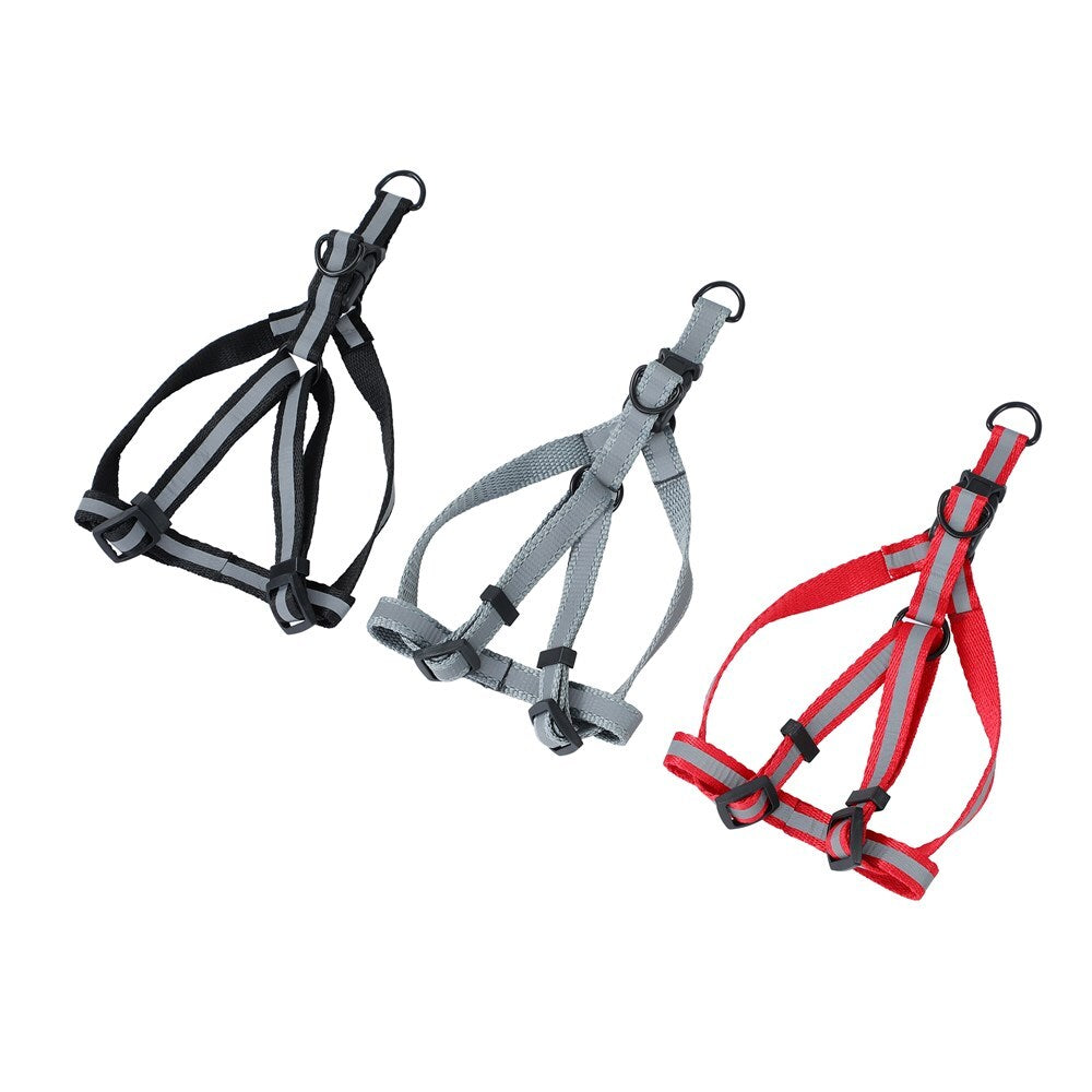 Paws and Claws 35-50cm Adjustable Pet Small Dog Reflective Harness Assorted (3 Pack) — image 7