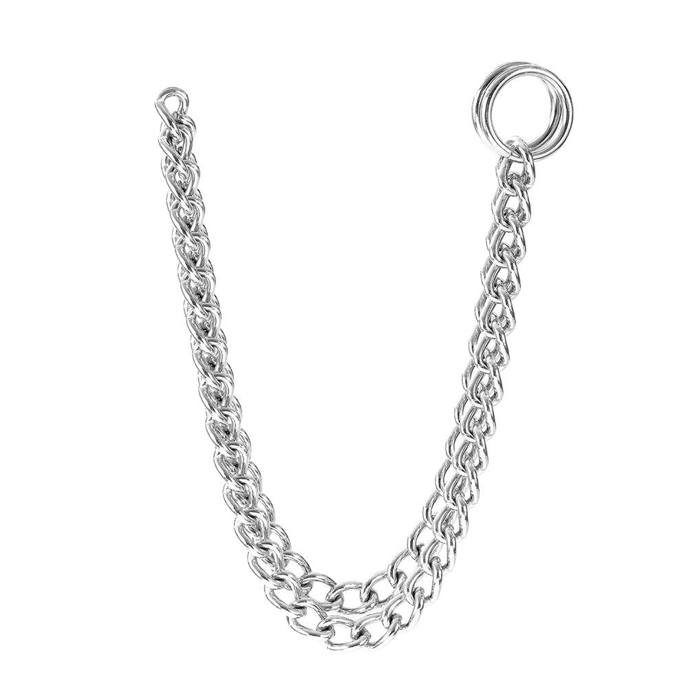 Paws and Claws 75cmx3.5mm Chain Dog Neck Traning Collar Choker For Large Dogs (3 Pack) — image 4