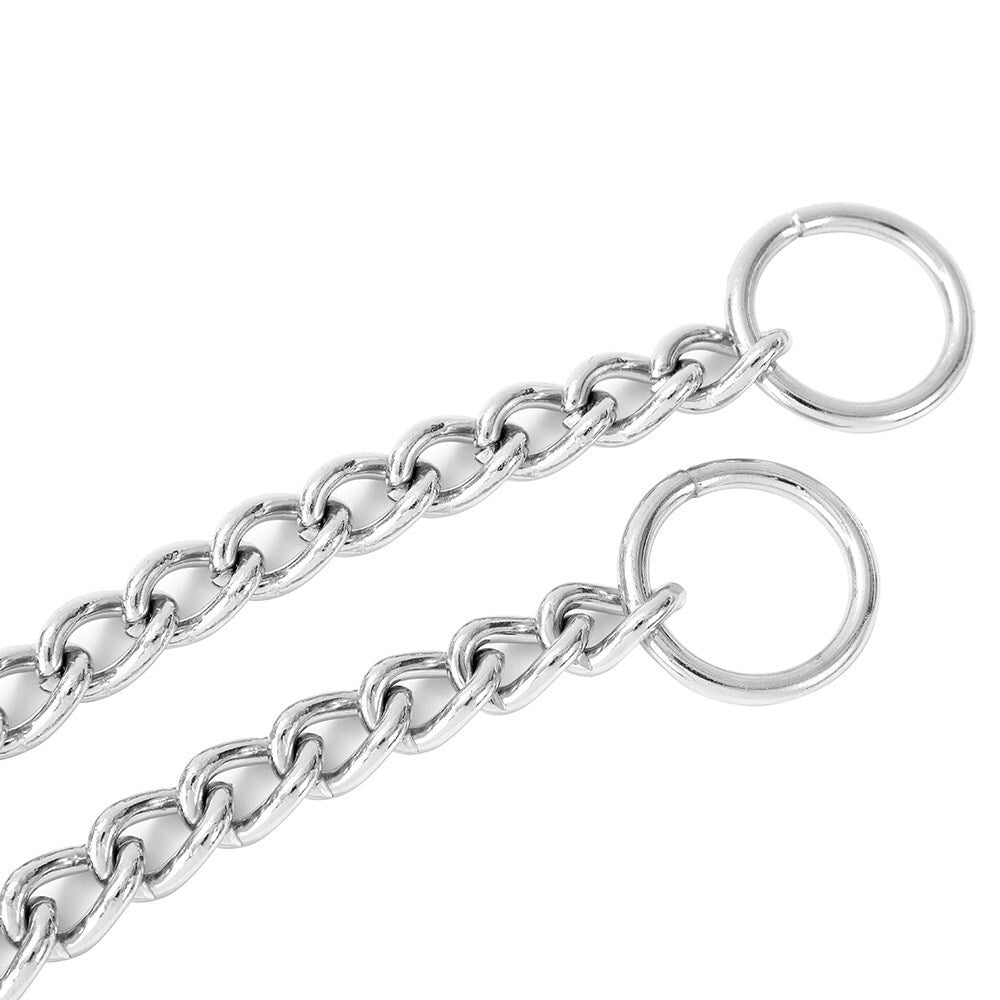 Paws and Claws 75cmx3.5mm Chain Dog Neck Traning Collar Choker For Large Dogs (3 Pack) — image 9
