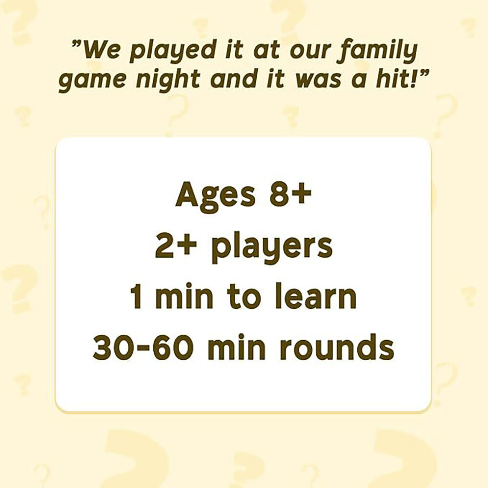 Moose Games Who Knows More, Kids or Adults? Educational Party Card Game — image 4