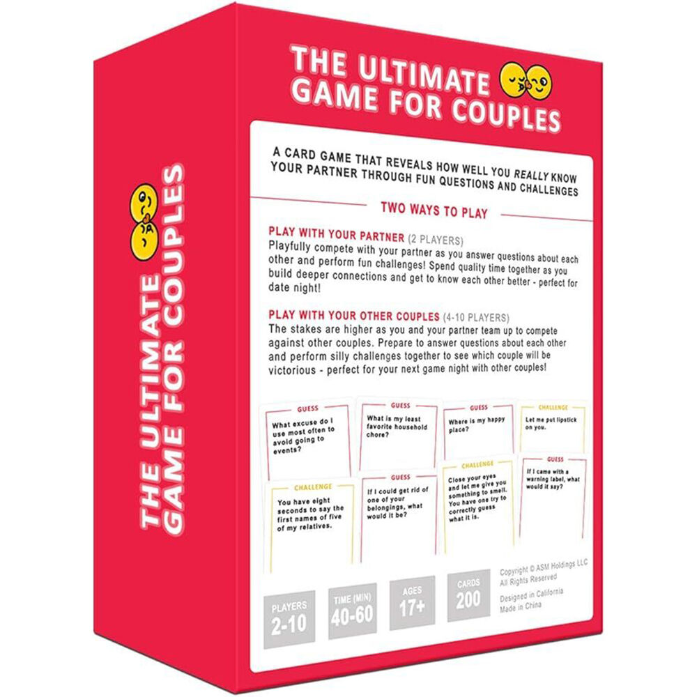 Moose Games Pink Couples Fun Romantic Party Card Game The Ultimate for — image 2