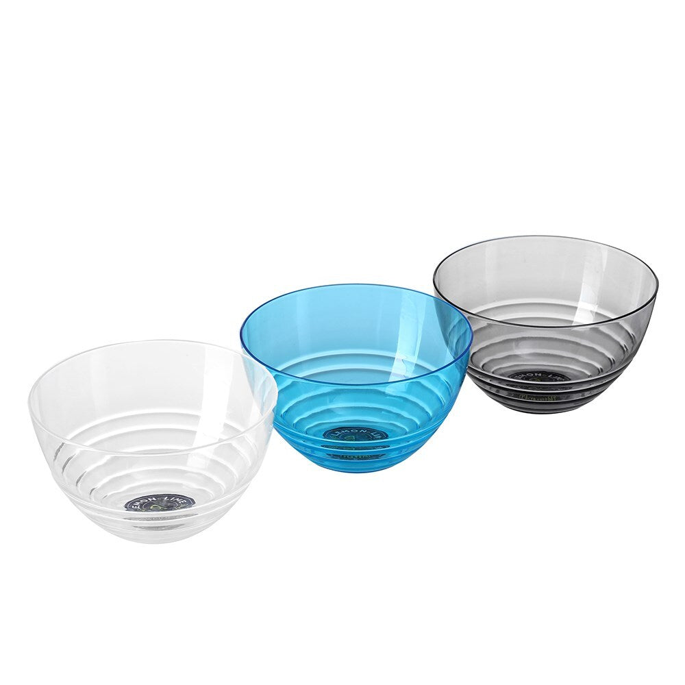 Lemon and Lime 14cm Wave Deco Serving Food Salad Bowl Dinnerware/Tableware Asst (6 Pack) — image 5