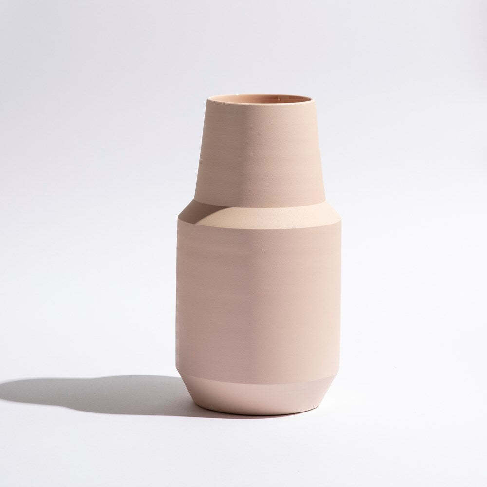 Ben David Orion Flower Vase Medium Blush Tabletop Decorative Home Decor (2 Pack) — image 2