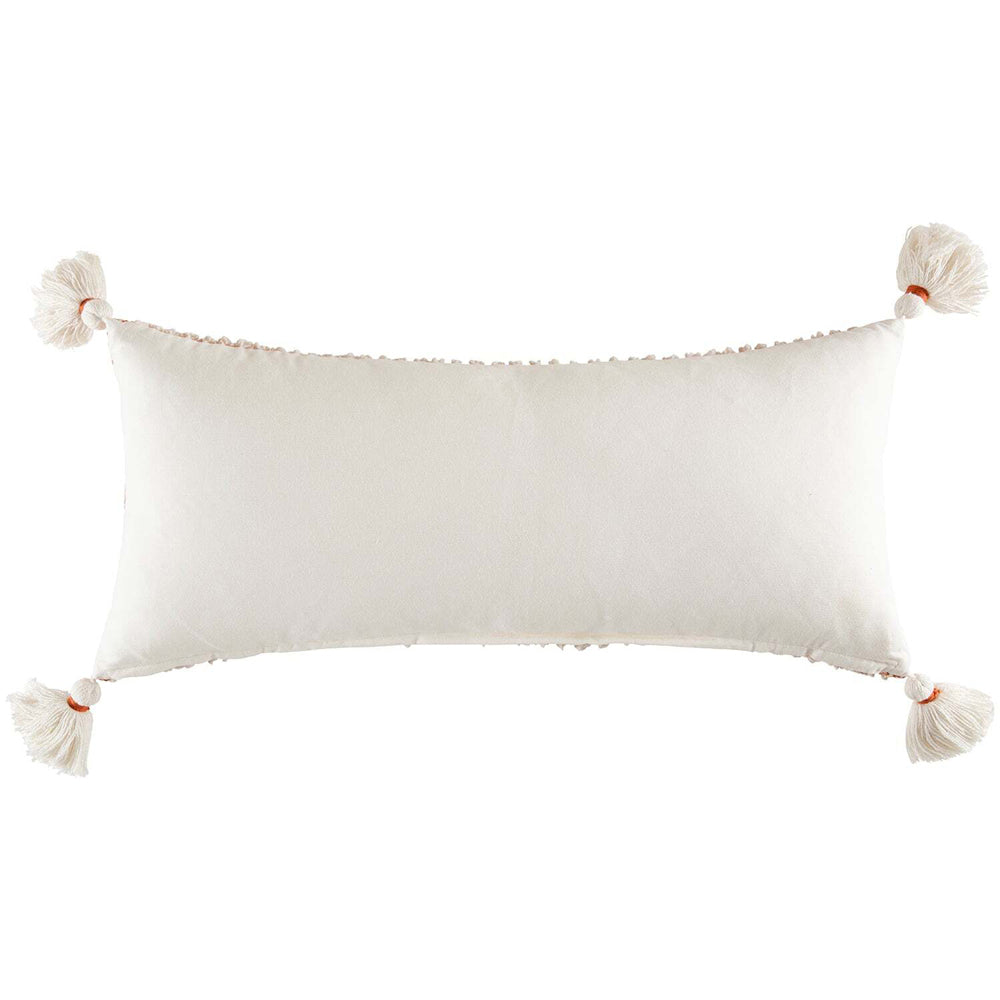 Kas Australia Zigi Filled Cushion w/ Tassle Home Decor Rectangle 35x80cm Clay — image 2