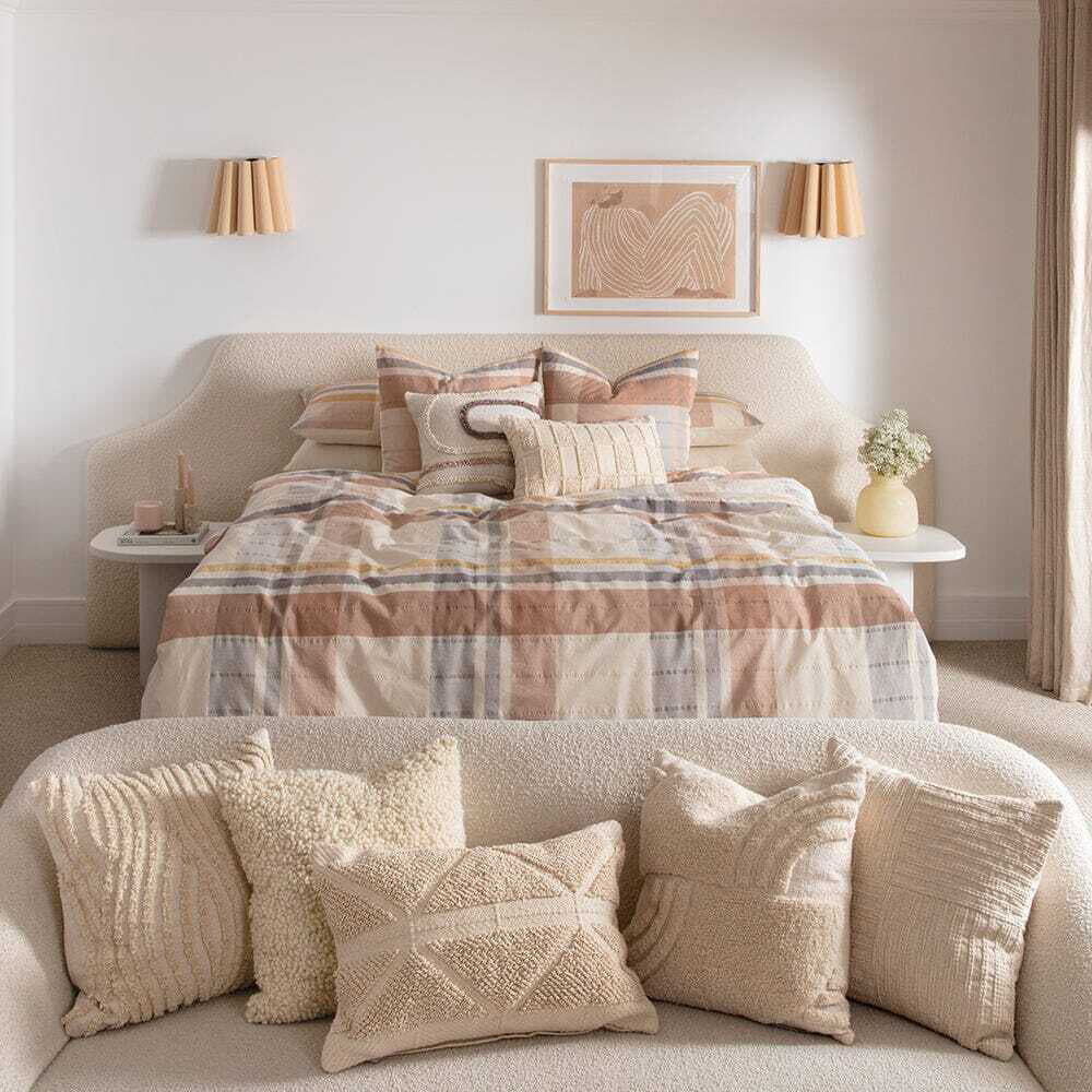 Kas Australia Seville Bed Quilt Cover Set Pillowcases Multi
