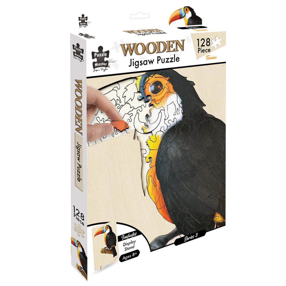 Puzzle Master Kids Macaw and Toucan Wooden Puzzle Series 5 Set 12y+ (2 Pieces) — image 5