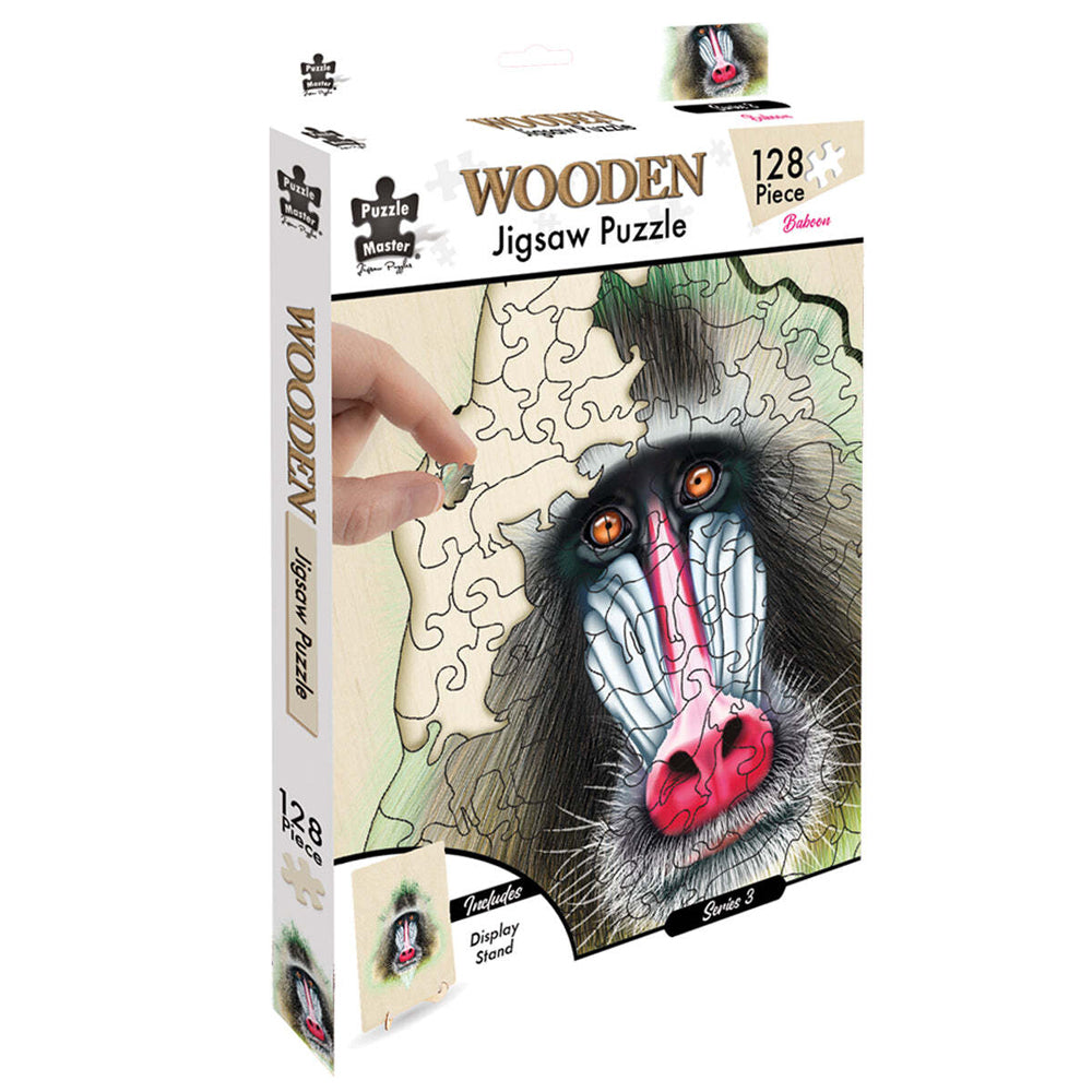 Puzzle Master Kids Baboon and Galah Wooden Puzzle Series 4 Set 12y+ (2 Pieces) — image 2