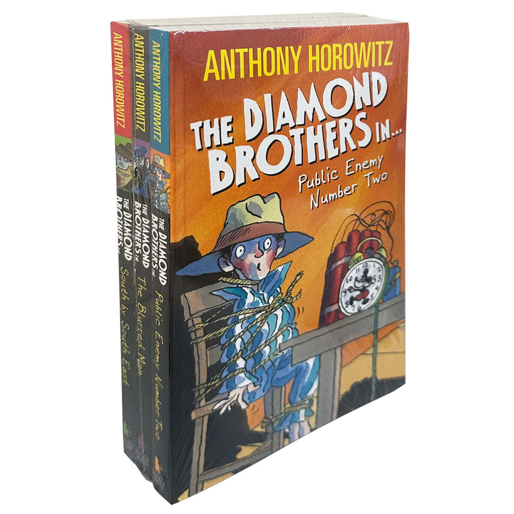 Promotional The Anthony Horowitz Diamond Brothers Book Collection Set 7-9Y+ (3 Pieces)