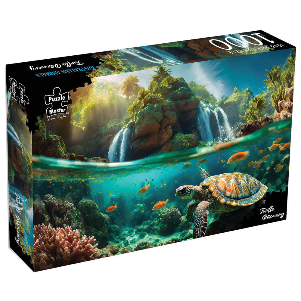 Puzzle Master 70x50cm Lorikeet Friends and Turtle Discovery Jigsaw Set (2 Pieces) — image 4