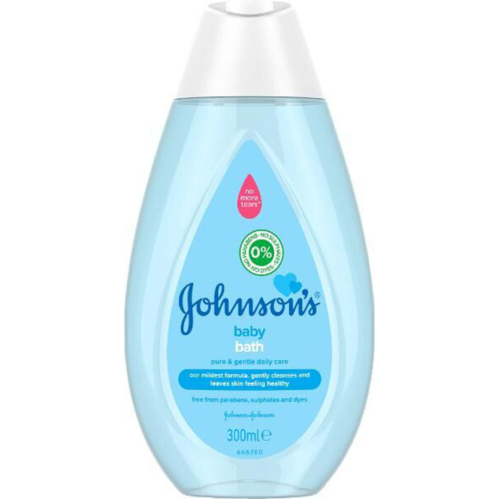 Johnson's 300ml Paraben & Sulphate Free No More Tears Baby Bath Liquid Soap